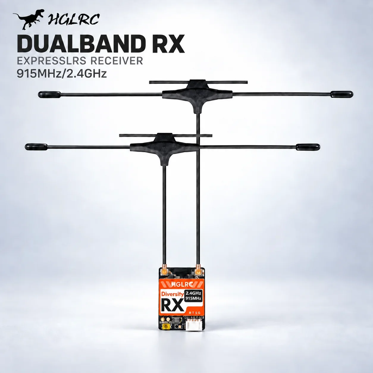 Fpv Drone Antenna - Receptor HGLRC Dualband RX ExpressLRS 915MHz