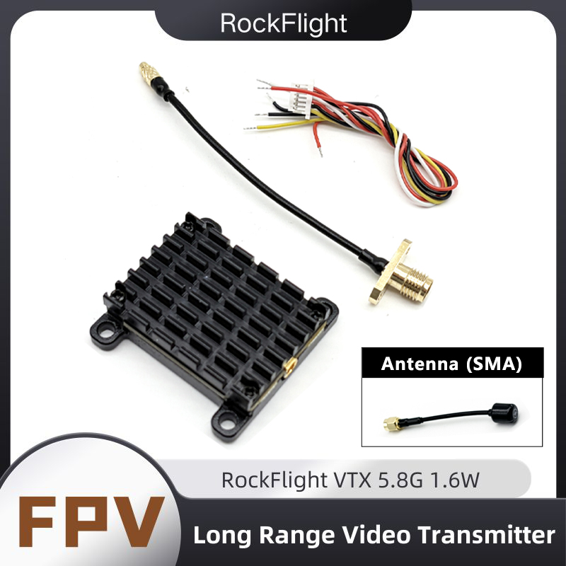 Fpv Drone Vtx - Transmissor de Longo Alcance RockFlight TX663