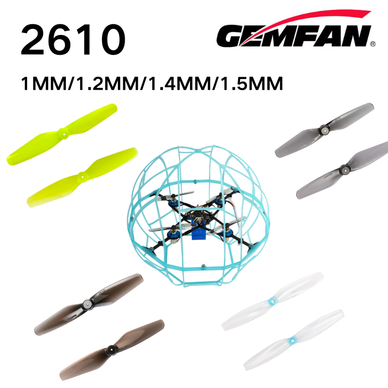 Hélices Gemfan 2610 de 2,6 pol - Fpv Drone Propeller avaliação e preço