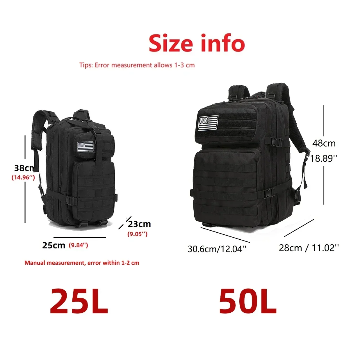 Mochila tática molle 25l/50l,  - Fpv Drone Bag avaliação e preço