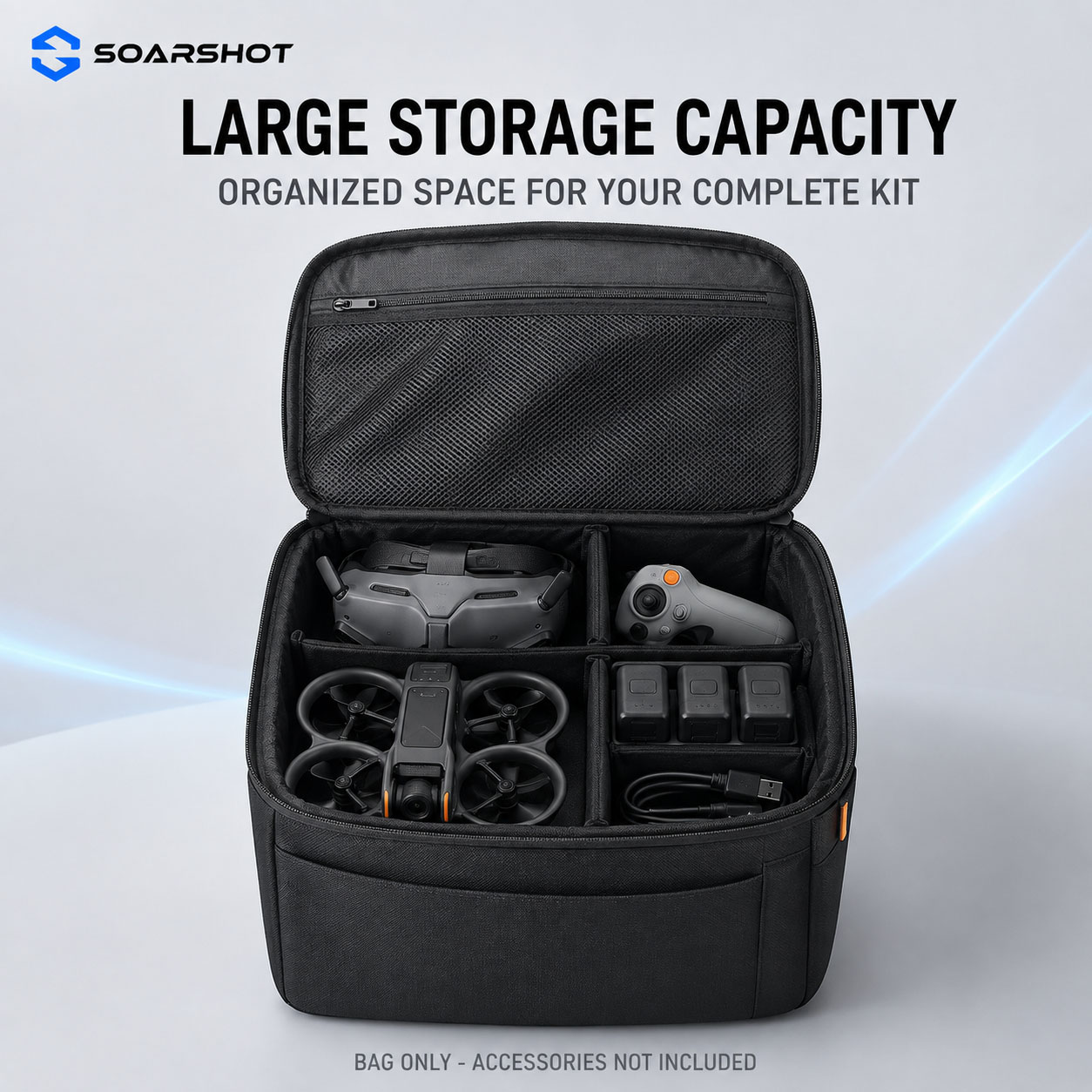 Estojo de Transporte SOARSHOT  - Fpv Drone Bag avaliação e preço