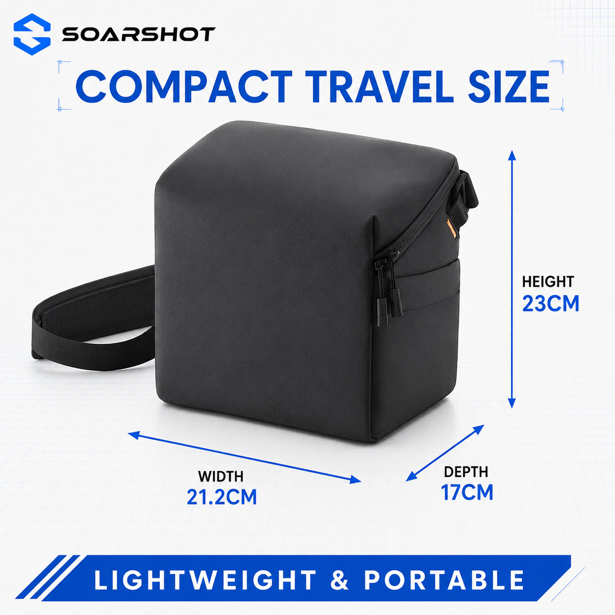Estojo de Transporte SOARSHOT  - Fpv Drone Bag avaliação e preço